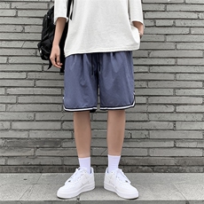 篮球运动短裤男士夏季薄款外穿中裤美式休闲五分裤子DK061-P25，男装休闲裤，星座308B-1