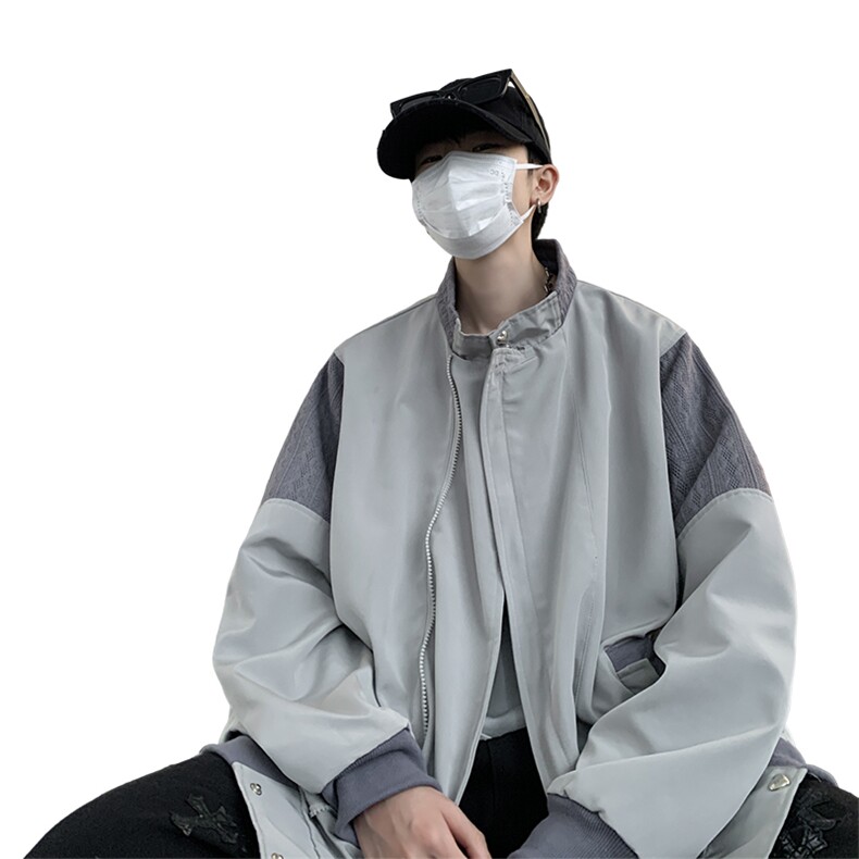 抖音直播！垫肩阿尔法飞行员夹克男XH35-70,男装夹克,电商B367
