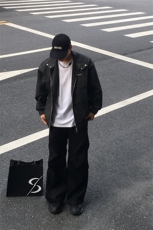特P95无差价新款时尚百搭拉链春秋夹克外套-HJ5723男模外景，男装夹克，电商A003