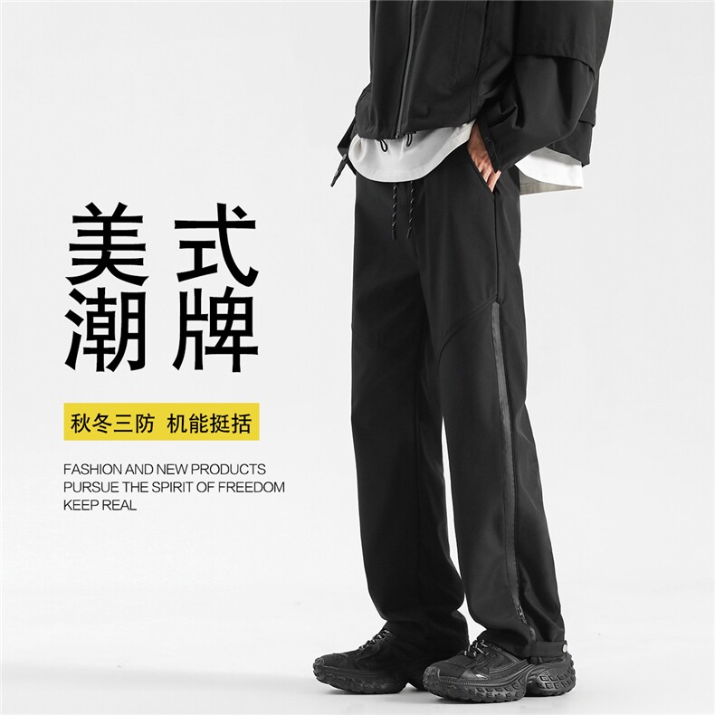 2025秋冬加绒高街防水冲锋裤 cleanfit休闲裤 K105-P35加绒40图片