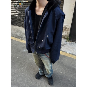 网图冬季座山雕棉衣连帽棉服美式加绒夹克外套 A025-QY15029-P125图片