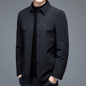 2022男翻领外套加厚冬季新款商务休闲保暖羽绒服外套 ZL202-P220图片