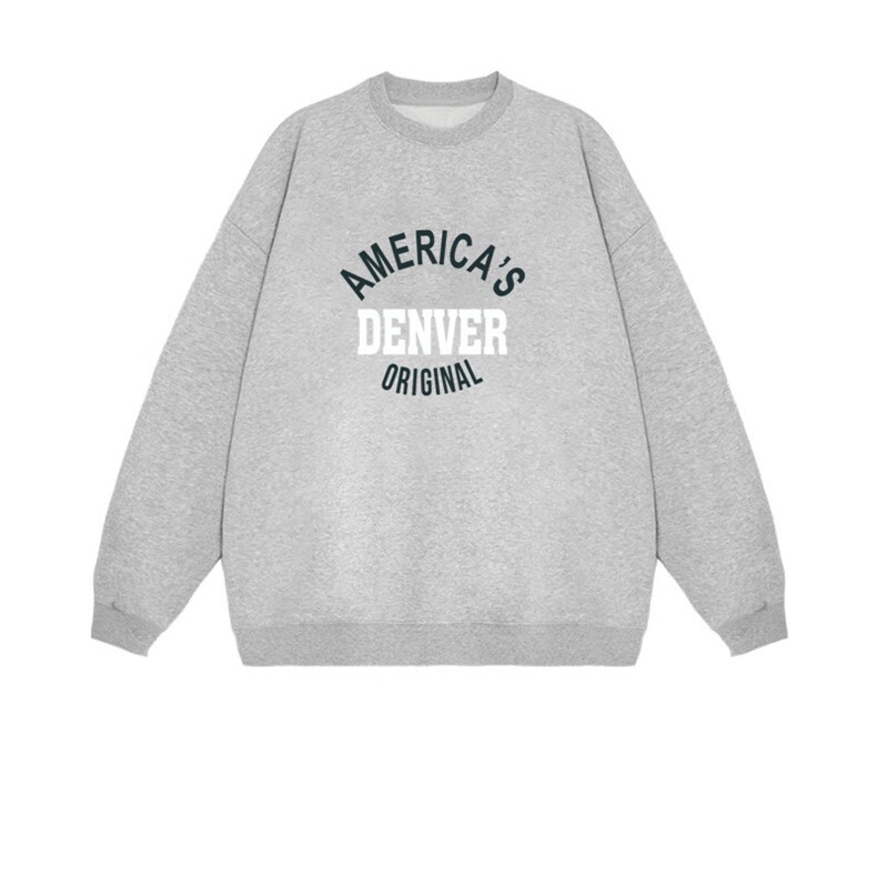 2025年秋季套头通勤时尚百搭通勤简约休闲字母，女装卫衣/绒衫，花可