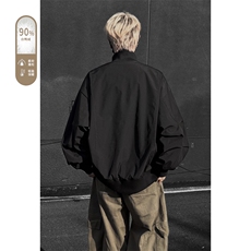 广检90%白鸭绒冬季外景羽绒服充绒量75gM-5XHY25593-特P109，男装羽绒服，电商A022
