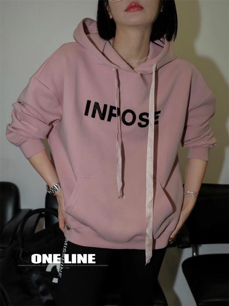 冬款复合卫衣，女装卫衣/绒衫，衣尚怡