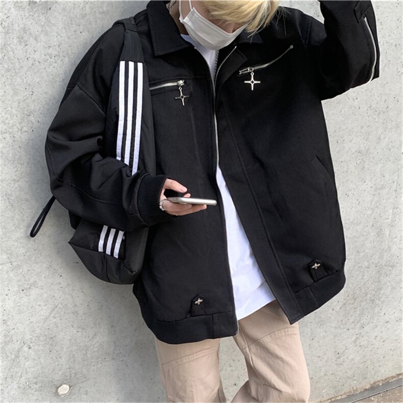 韩版潮流男棒球服春秋季新款男士休闲夹克男JK06591-P70,男装夹克,星座308B-1