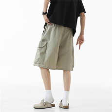 美式高阶夏季透气工装短裤大口袋男休闲五分裤KZ159991特批40，男装牛仔裤，电商A247