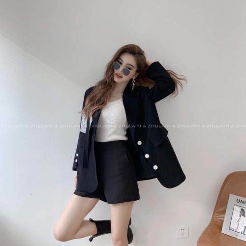 【现货】春季新款黑白灰西装外套，女装西装，主莱依