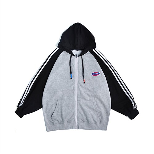 春季开衫卫衣男连帽韩版潮流学生bf运动服外套宽松衣服WT8802-p40，男装夹克，星座1008-1