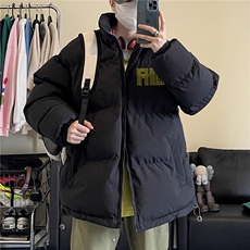 2023港风新款冬季保暖外套宽松立领棉服MY23406特批70控118，男装棉衣，星座605(原A050)