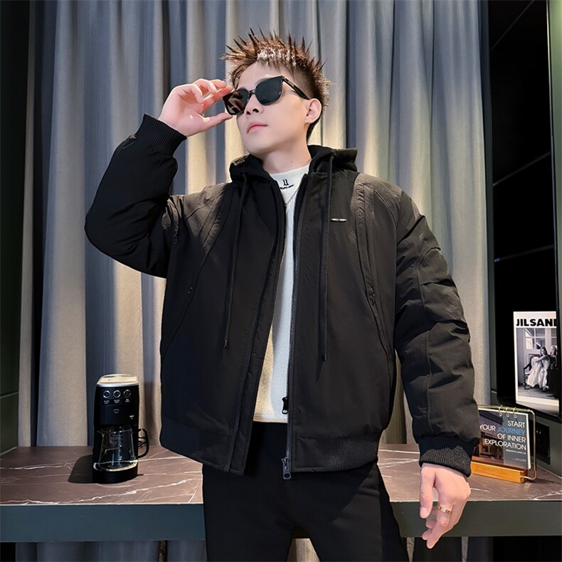 店主大棉衣冬季棉袄男社会小伙版型工装外套袄子6837-P168控208,男装棉衣,电商D327