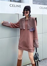 两件套卫衣，女装卫衣/绒衫，星期8