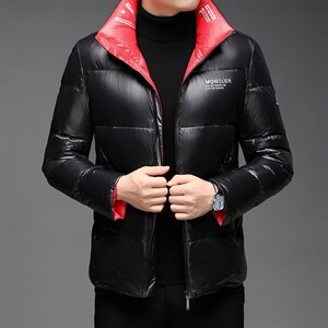 2021中老年羽绒服男款冬季中年加棉保暖外套上衣QLMF8223-P255，男装羽绒服，电商B212（原钱塘6029）