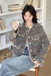 彩色小香风羊毛外套1C045-H058P165K258图片