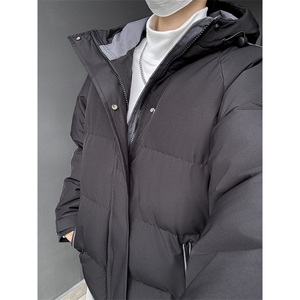 现货高品质美式高街冬季重磅三防加厚羽绒棉衣连帽冲锋外套厚图片