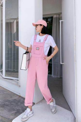 背带裤，女装，雅洛菲(6F)