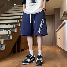 ！2025夏季男士潮流发泡短裤百搭学生简约五分裤DK268特P25，男装休闲裤，电商B220