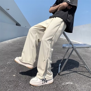宽松休闲裤男潮流垂感运动裤休闲阔腿裤M259-P32图片
