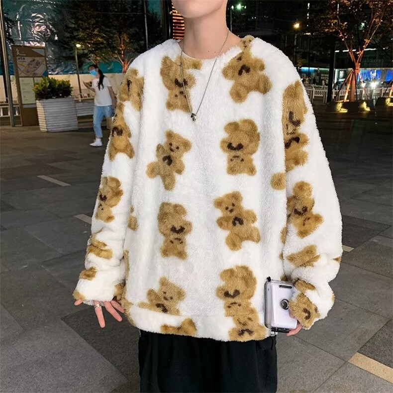 冬季新款时尚潮男百搭宽松圆领针织毛衣,男装针织衫/毛衣,四季星座218-1