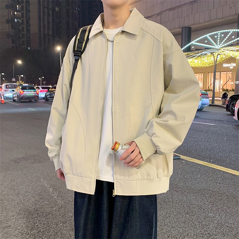 春季新款水洗棉夹克男青少年学生潮流外套GS6768-P75，男装夹克，星座1206（原A206）