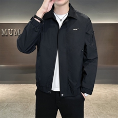 新款夹克外套男春秋休闲百搭型男翻领夹克上衣N819-P90，男装夹克，星座310B-3