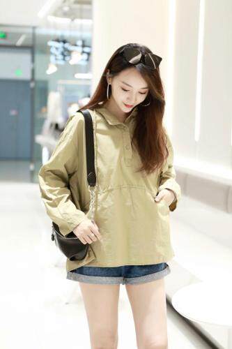 新款套头式风衣，女装风衣，菲特佳人
