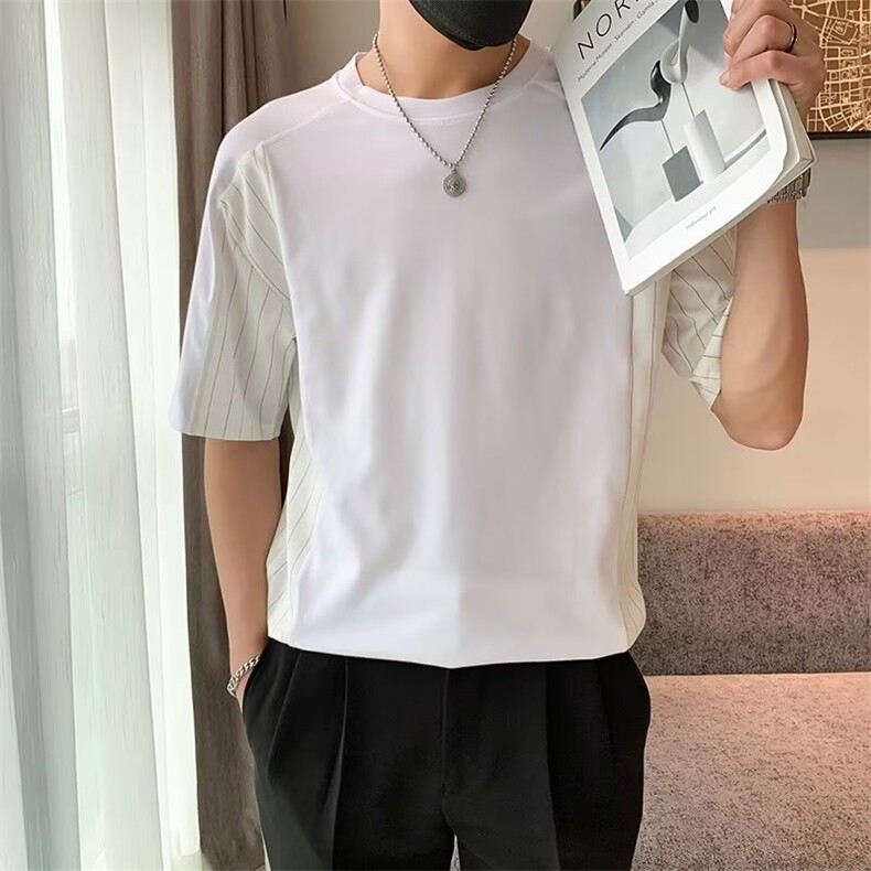 日常男百搭时尚潮牌新款夏季圆领短袖气质青春流行T恤LT561P33,男装T恤,星座1116-2