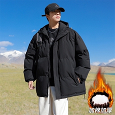 冬季新款男装加厚棉衣加绒棉服港风宽松休闲外套男女MY8555-P60特，男装棉衣，星座610（原A335）