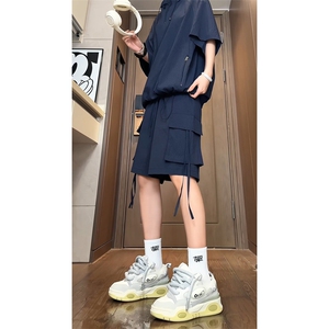 量大优 供视频 泡泡纱夏款工装短裤男 CP72-特p25图片