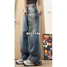 XZ1005-1-TTH0100-特批35-倒装牛仔裤，男装牛仔裤，星座1005-1