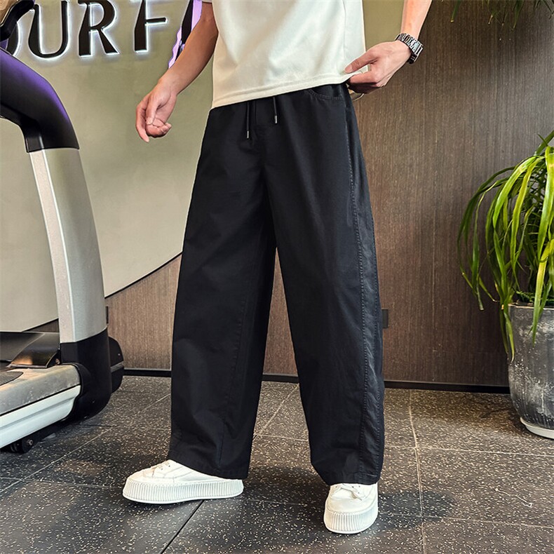 JF180-P78夏季薄款水洗牛仔裤男潮流宽松直筒弯刀牛仔裤,男装牛仔裤,电商A368
