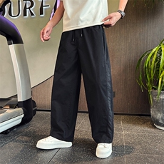JF180-P78夏季薄款水洗牛仔裤男潮流宽松直筒弯刀牛仔裤，男装牛仔裤，电商A368