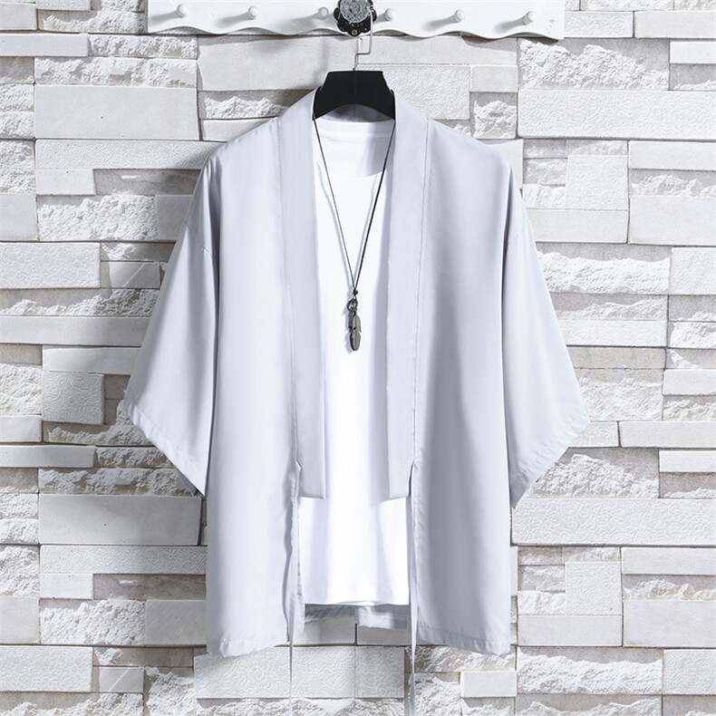 风冰丝大码宽松披风男七分袖潮防晒服风衣砖墙222p特p25，男装防晒衣，星座815（原A203）