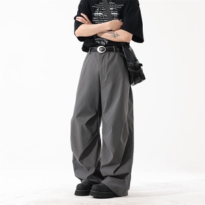 （现货）美式复古廓形伞兵裤男女休闲机能裤XZ211-1-K2510-P65图片