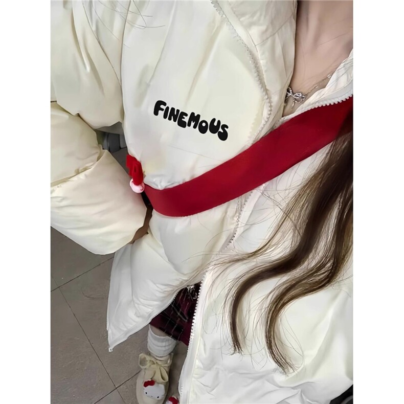 冬季百搭加厚羽绒服女大2025新款初中高中大学生中长款棉服外套,男装羽绒服,星座506A