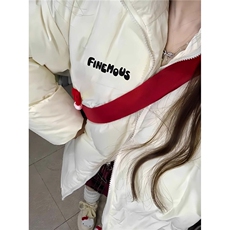 冬季百搭加厚羽绒服女大2025新款初中高中大学生中长款棉服外套，男装羽绒服，星座506A