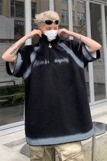 polo衫短袖t恤男夏季宽松休闲半拉链体恤衫XZ514-2-202487-P63，男装T恤，星座514-2(原B239)