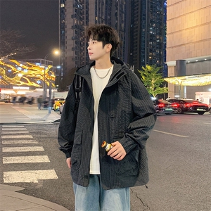 秋季户外连帽夹克男外套男女同款DSA157B-JK7811-P75图片