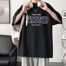 纯棉短袖t恤男大码半袖打底衫宽松体恤衫DX17295-P20大皂风，男装T恤，电商A040