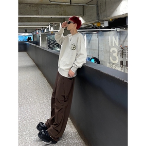 B221 美式街头hiphop宽松户外工装休闲裤子 LK23116-P60 控78图片
