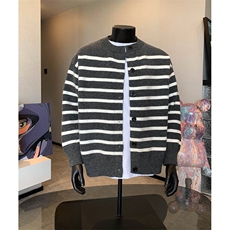 现货男式新款长袖时尚休闲男装开衫毛衣XZ608-M405特P48控88，男装针织衫/毛衣，星座608(原A046)
