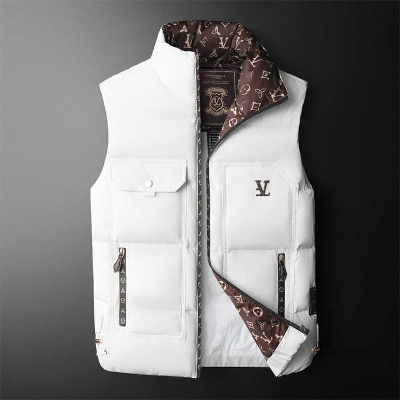 22851330安全款放心上款2022冬季羽绒马甲白/克，男装背心/马甲，钱塘2019