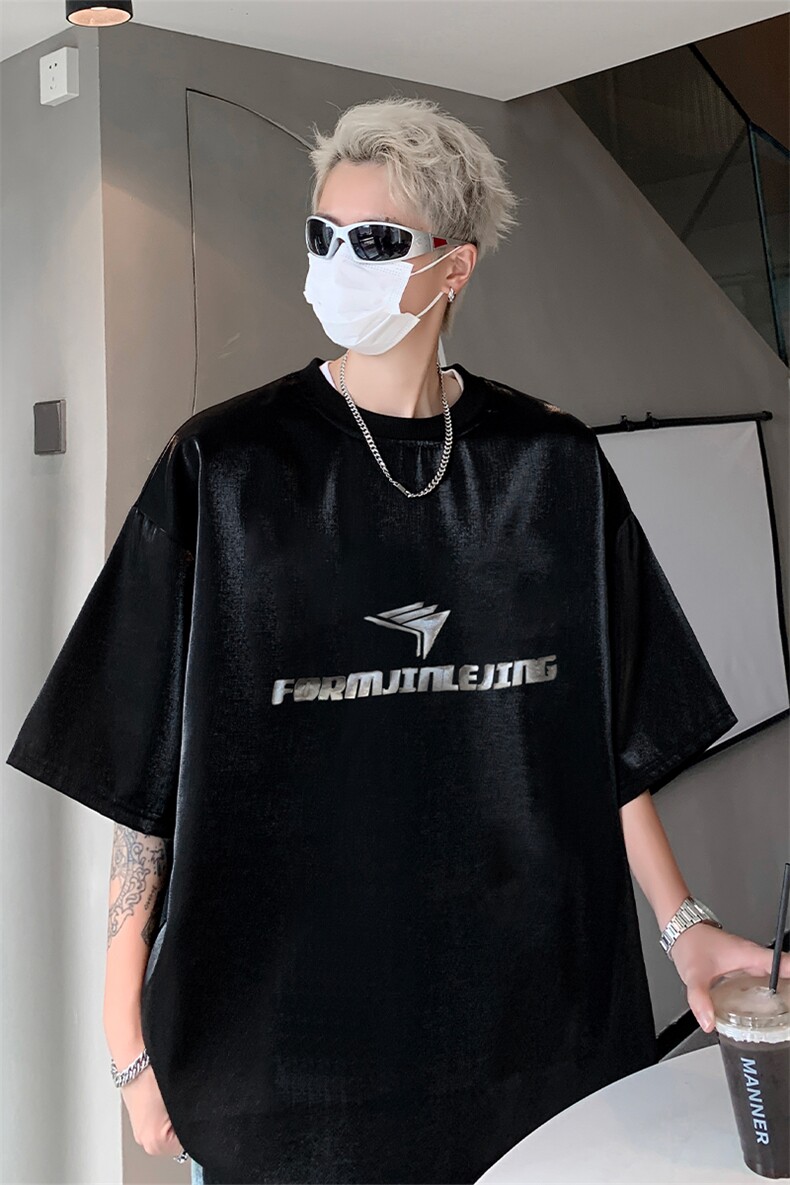 男装短袖T恤2025夏季丝光棉印花五分袖体恤XZ514-2-2024100-P58,男装T恤,星座514-2(原B239)