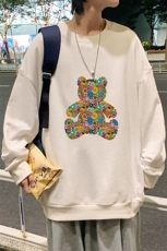 S6222-P28秋季圆领卫衣男大码韩版宽松长袖外套，男装卫衣，电商A040
