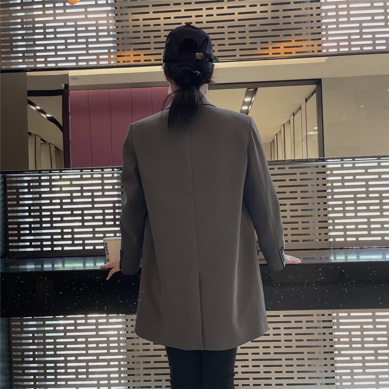 秋装大标西装，女装西装，米壹