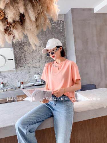 2021新款夏装欧版T恤，女装T恤，Lime meca 俪米
