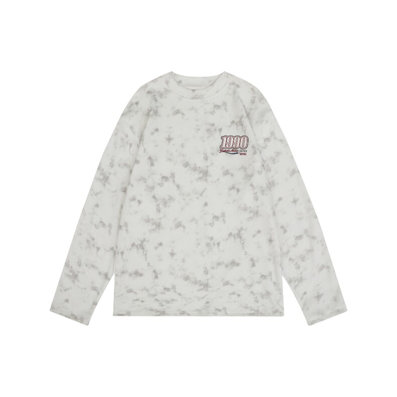 260克重磅扎染德绒圆领打底衫【有货】HD019-DR25185RL-P25,男装T恤,电商019-1