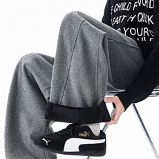 秋冬加绒加厚软糯弯刀裤K823P45加绒P55，男装卫衣，电商A073