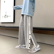 青春流行休闲裤潮时尚潮牌直筒运动裤夏季男宽松型MK35-P30，男装休闲裤，星座1109-3