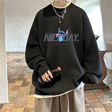 控78假两件毛衣男大码加绒针织衫男毛线衣M80173-P55加绒P70，男装针织衫/毛衣，电商A040